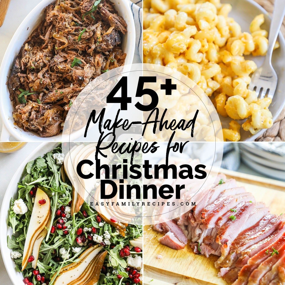 Easy Holiday Make Ahead Meals： Save Time for Celebrations