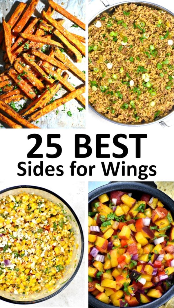 best sides for chicken wings