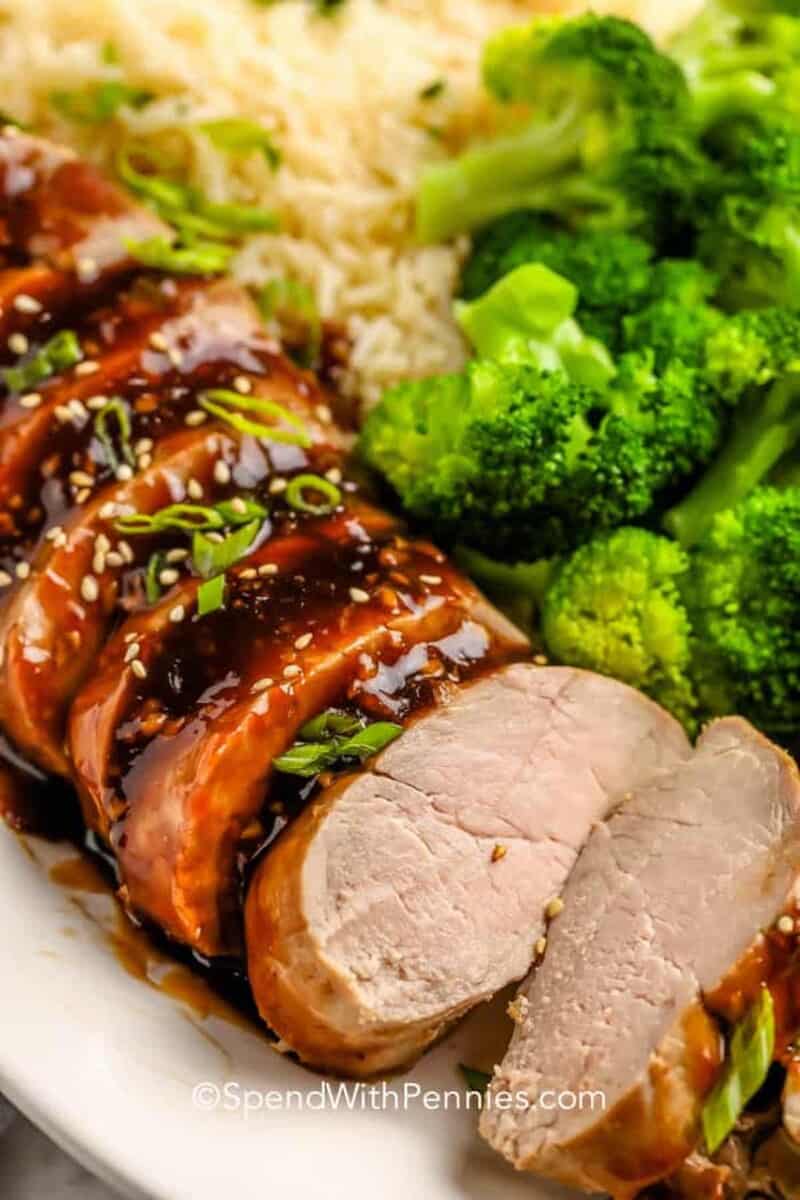 Slow Cooker Teriyaki Pork Tenderloin： Tender and Flavorful Recipe