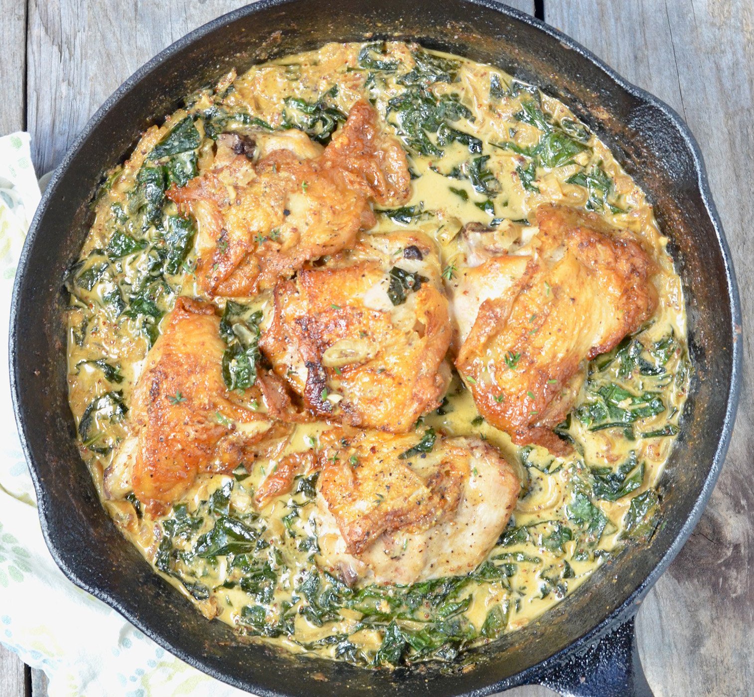 kale with chicken recipes