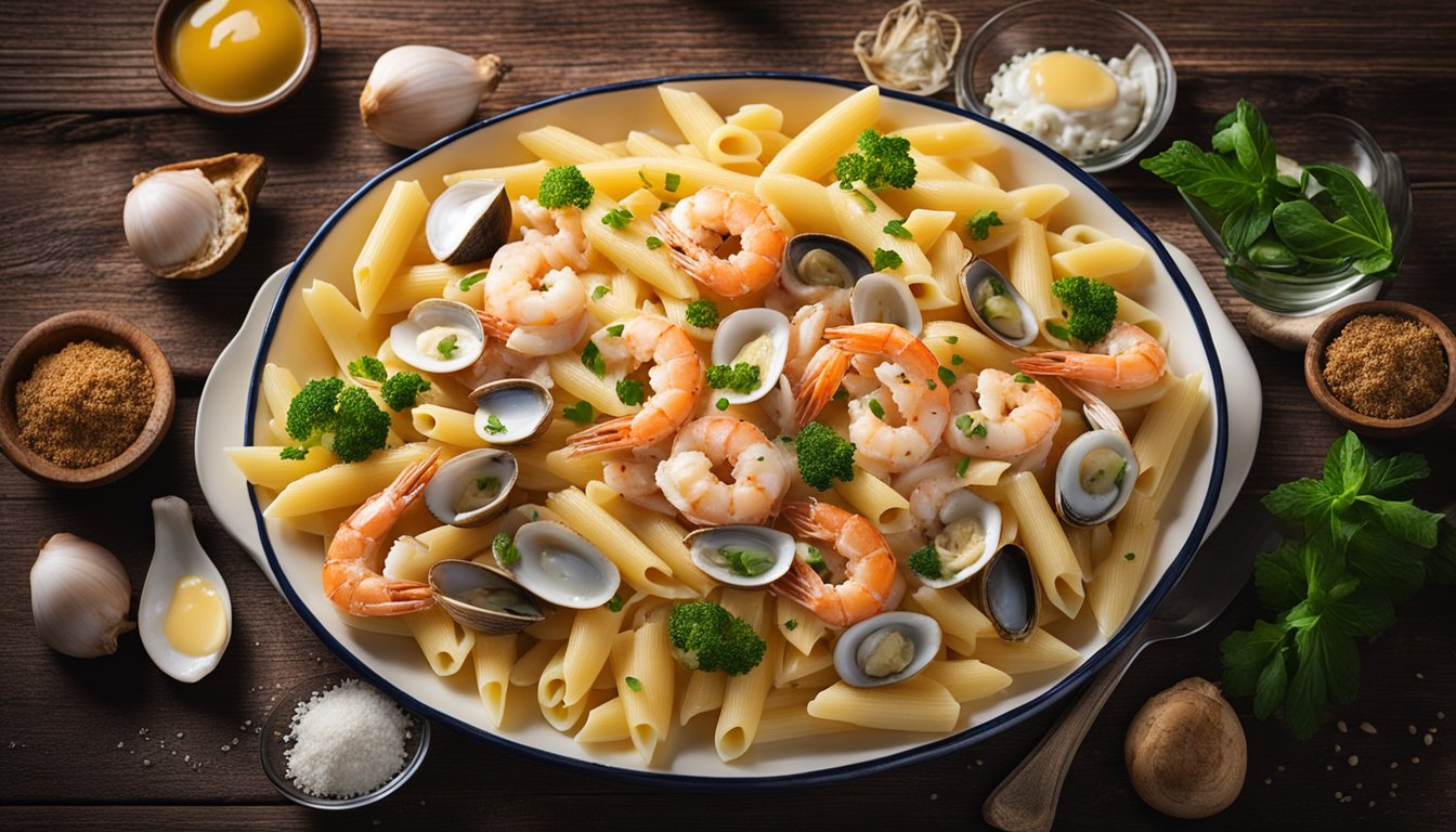 Seafood Penne Recipe： A Flavorful Pasta for Seafood Lovers