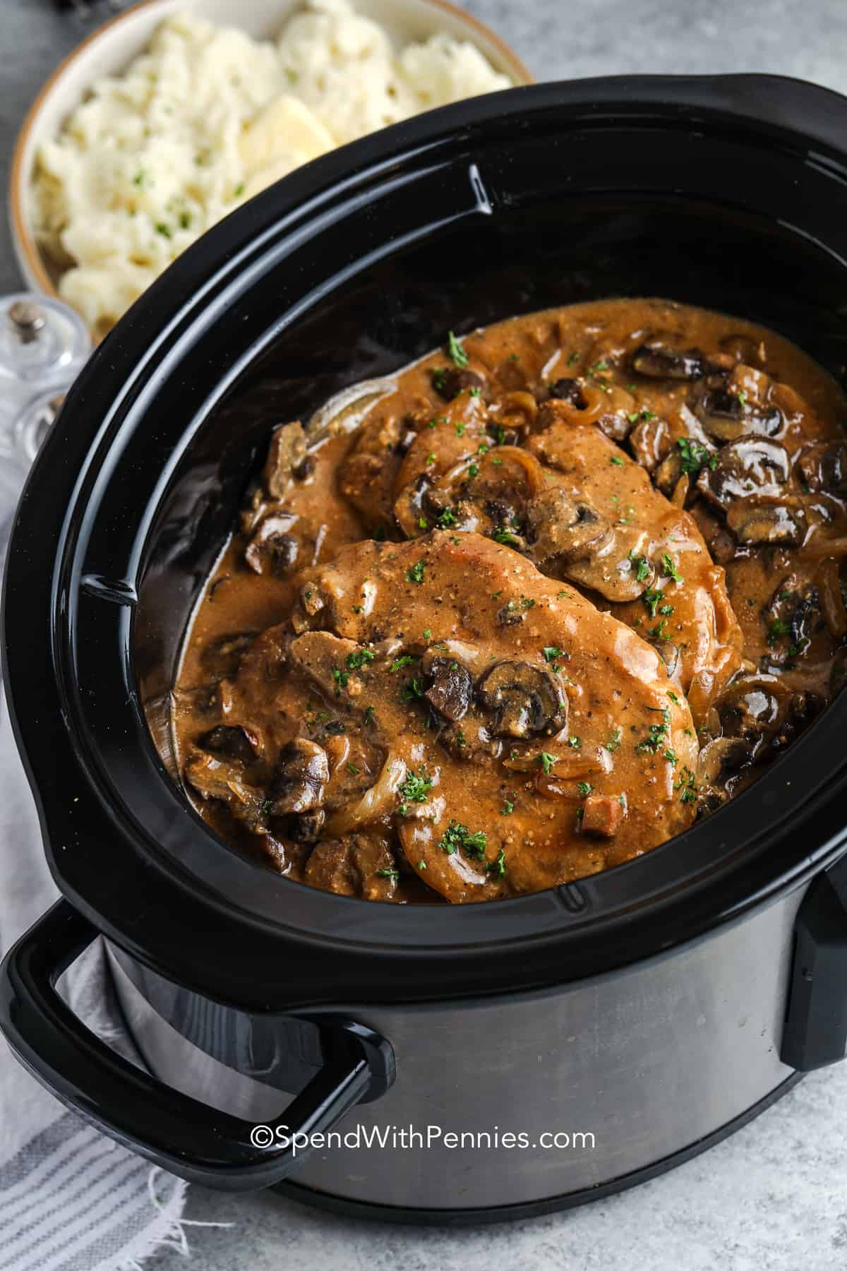 Delicious Crock Pot Pork Chops and Rice： Quick and Effortless Cooking