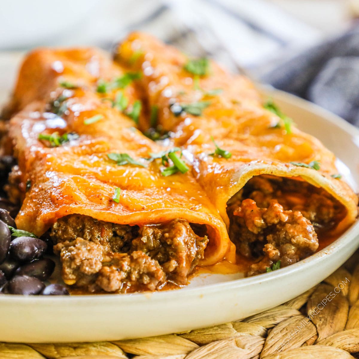 Ultimate Beef Enchiladas with Cream Cheese for Dinner Tonight