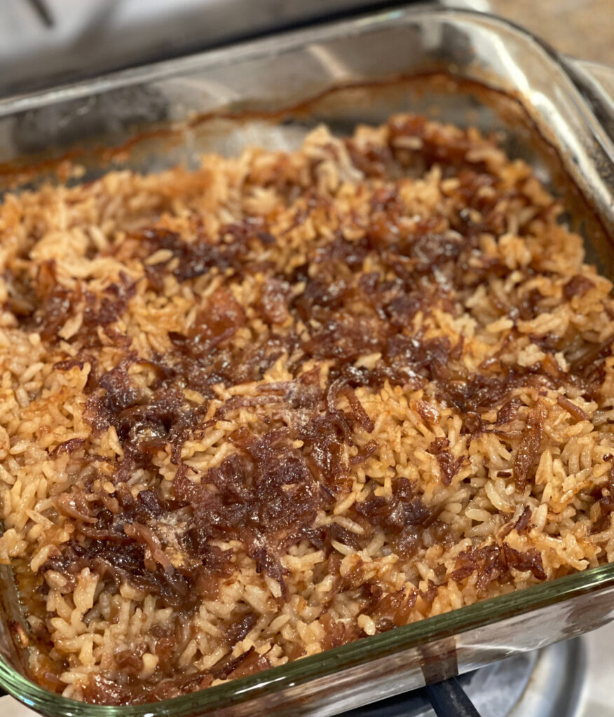 Easy Rice Casserole with French Onion Soup Recipe