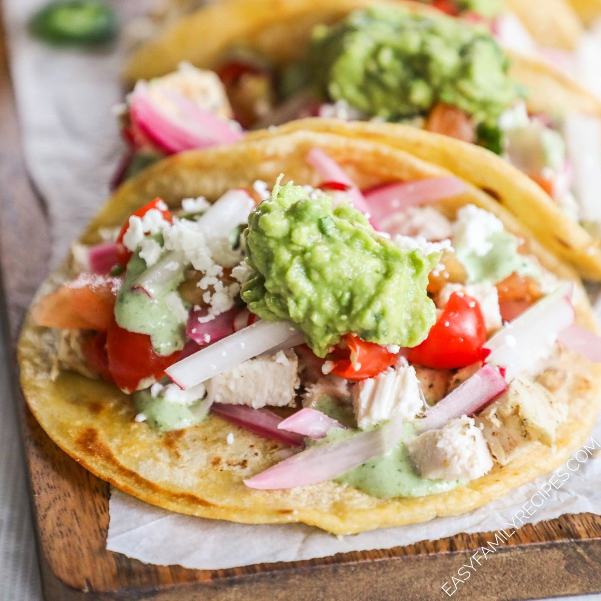 Easy Baja Chicken Tacos Recipe： Step-by-Step Instructions