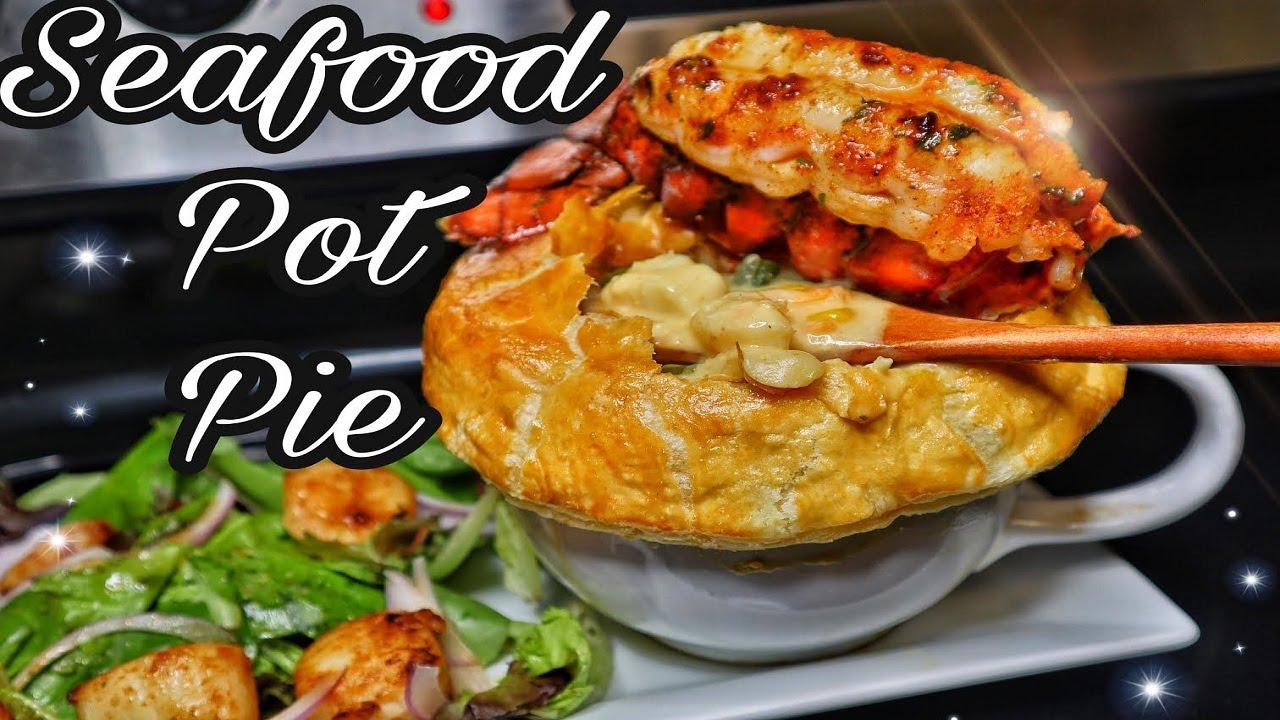 Irresistible Seafood Pot Pie Recipe with Shrimp, Crab & Scallops