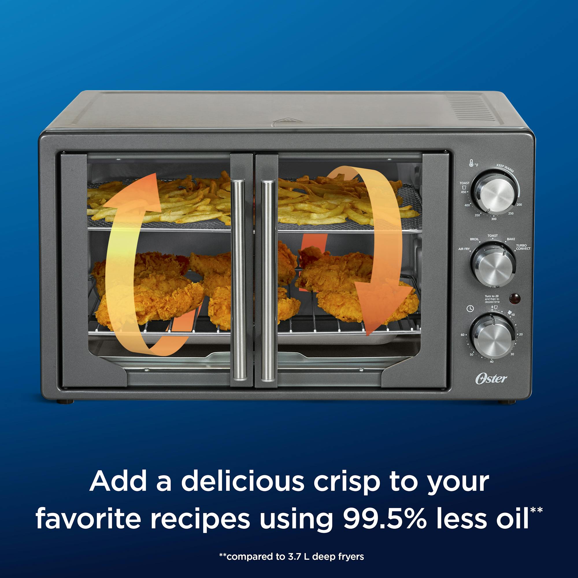 Discover the Benefits of a Manual French Door Air Fry Oven