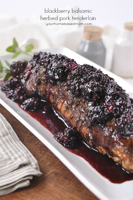 Delicious Pork Tenderloin with Blackberry Sauce Recipe