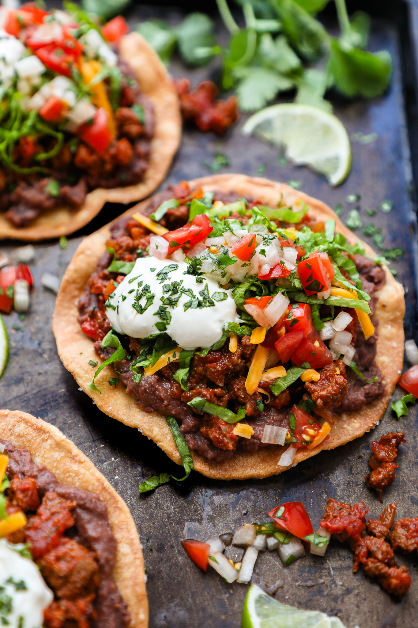 How to Make Perfect Shredded Beef Tostadas with Refried Beans