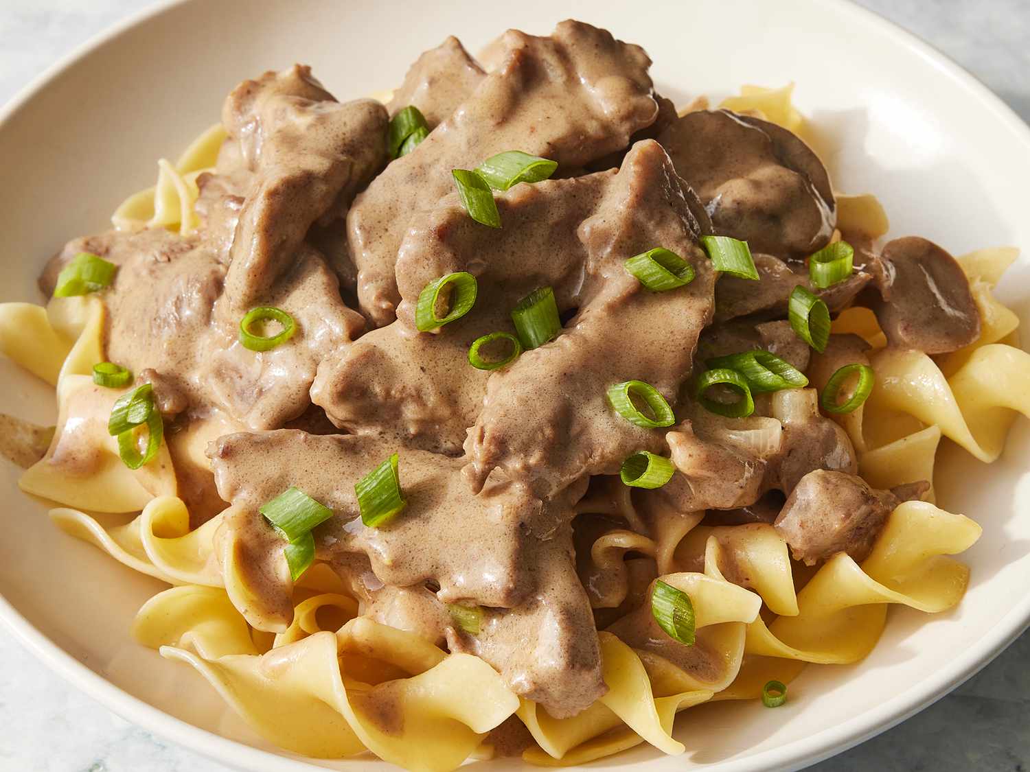 Easy Beef Stroganoff with Lipton Onion Soup Mix - Comfort Food Classic