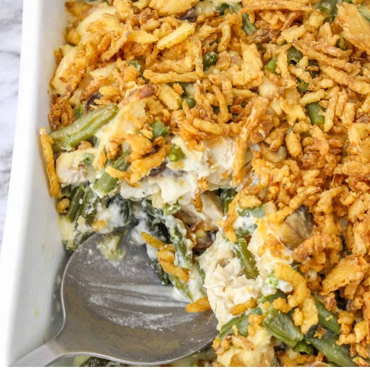 Easy Green Bean Rice Chicken Casserole Recipe for Busy Weeknights