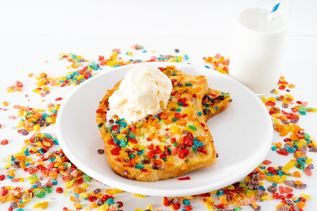 How to Make French Toast with Fruity Pebbles for a Sweet Start