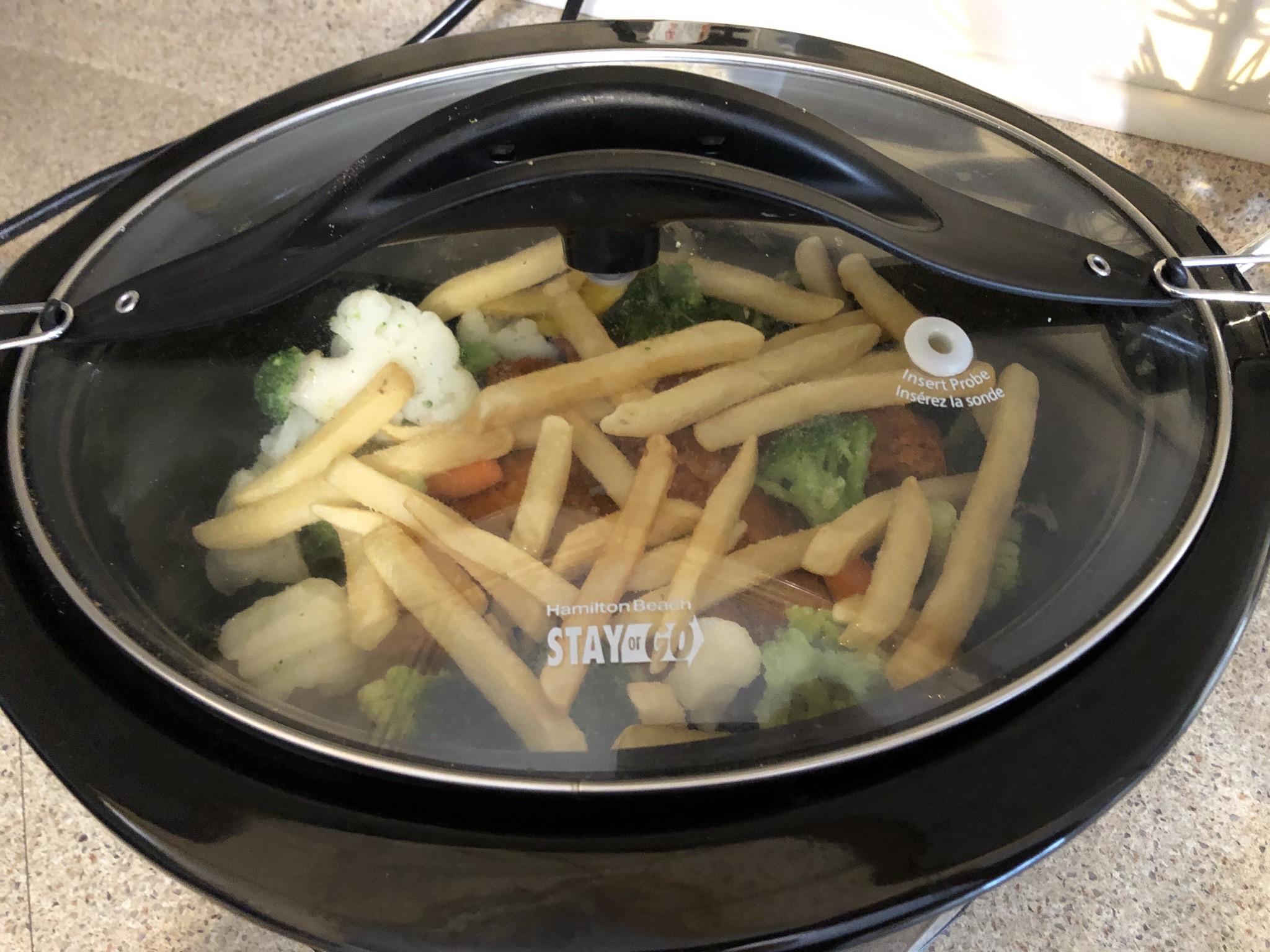 slow cooker french fries