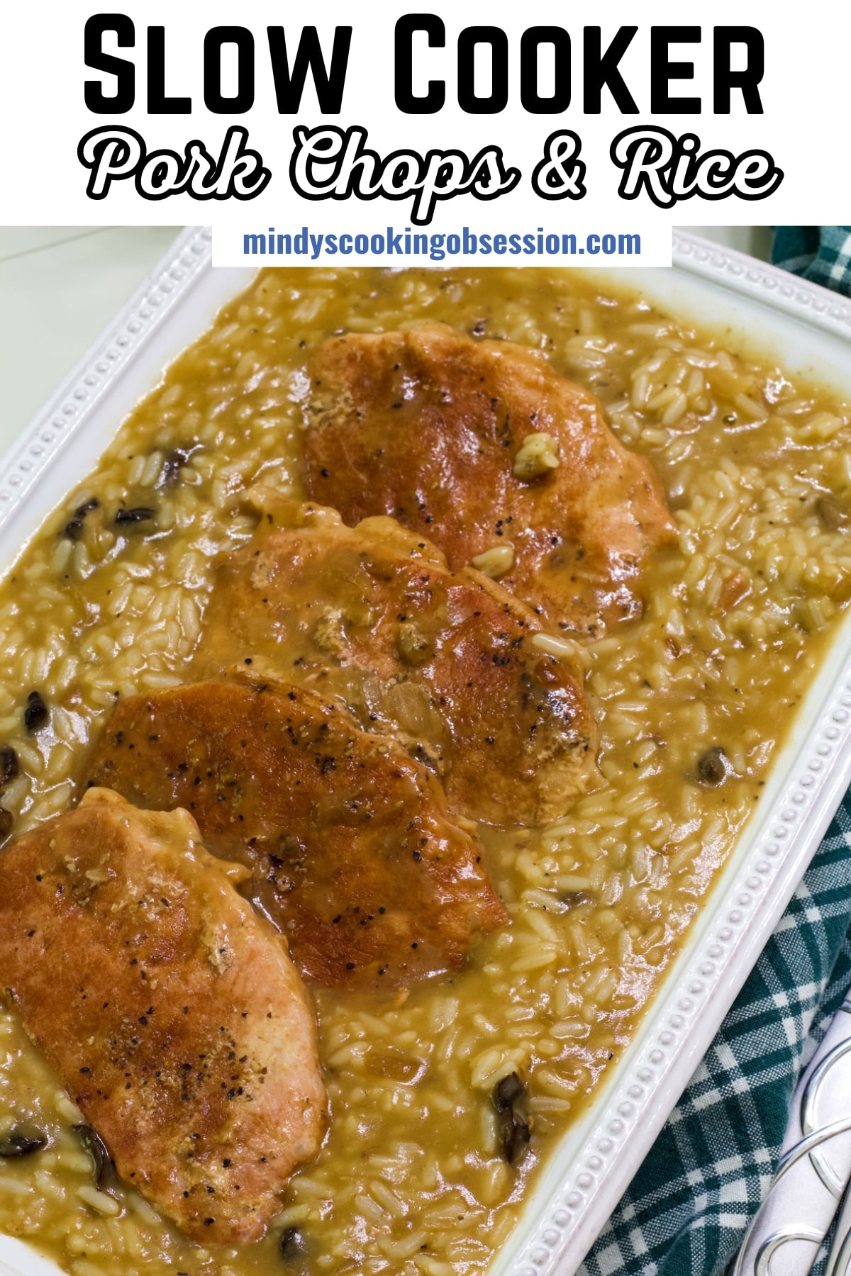 Slow Cooker Pork Chops with Rice: Tender and Flavorful Every Time