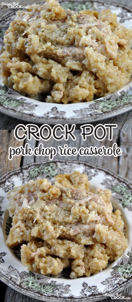 Simple Recipe for Pork Chops and Rice in a Crock Pot: Tender and Flavorful