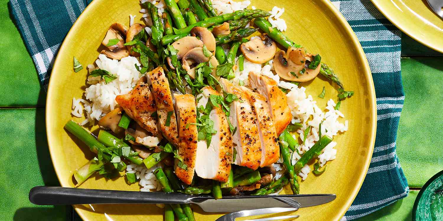 Delicious Recipes with Chicken, Asparagus, and Mushrooms for Healthy Meals