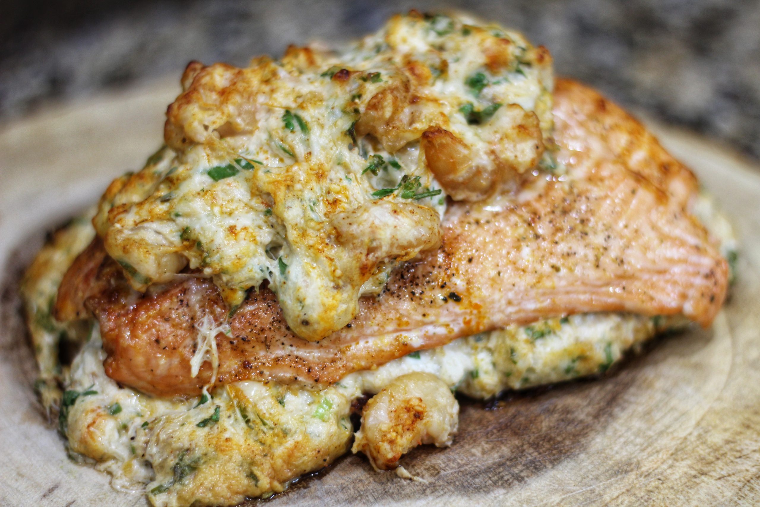 How to Make the Perfect Stuffed Salmon with Crabmeat and Shrimp