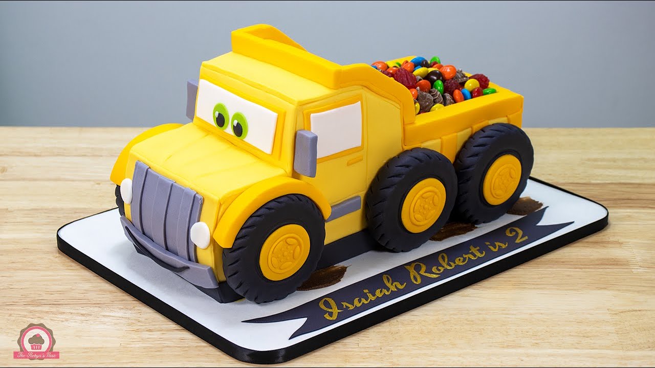 Epic Birthday Truck Cake Tutorial: Create a Dump Truck Cake at Home