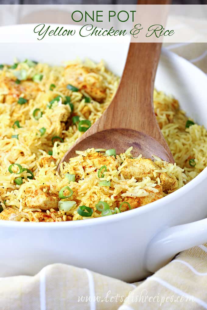 Easy Chicken and Yellow Rice Recipe: A One-Pan Meal for Busy Nights