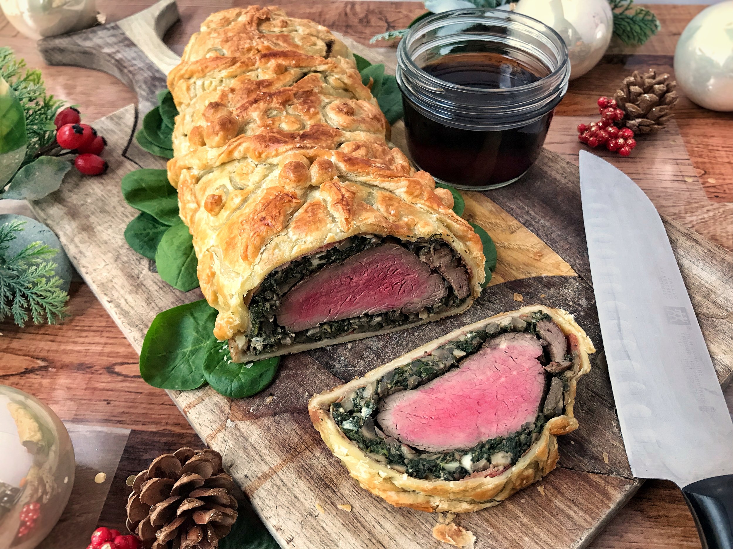 Savory Beef Wellington with Spinach: The Ultimate Holiday Dinner Recipe