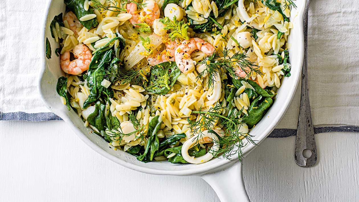 How to Make the Perfect Seafood Orzotto for Any Occasion