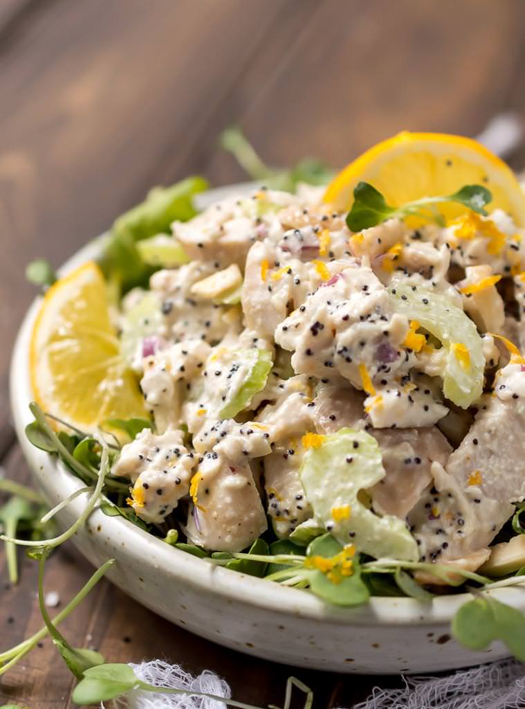 Healthy & Flavorful Poppy Seed Chicken Salad for Meal Prep