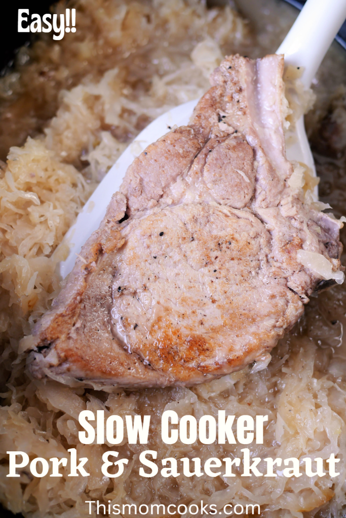 Easy Slow Cooker Pork Chops and Sauerkraut Recipe for Tender, Flavorful Meat