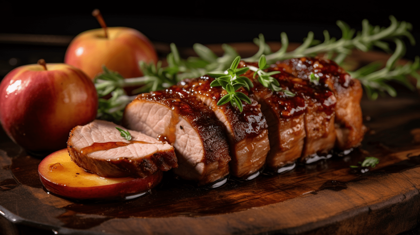 Apple Glazed Pork Tenderloin Recipe: Perfectly Roasted with Sweet Apple Cider Glaze