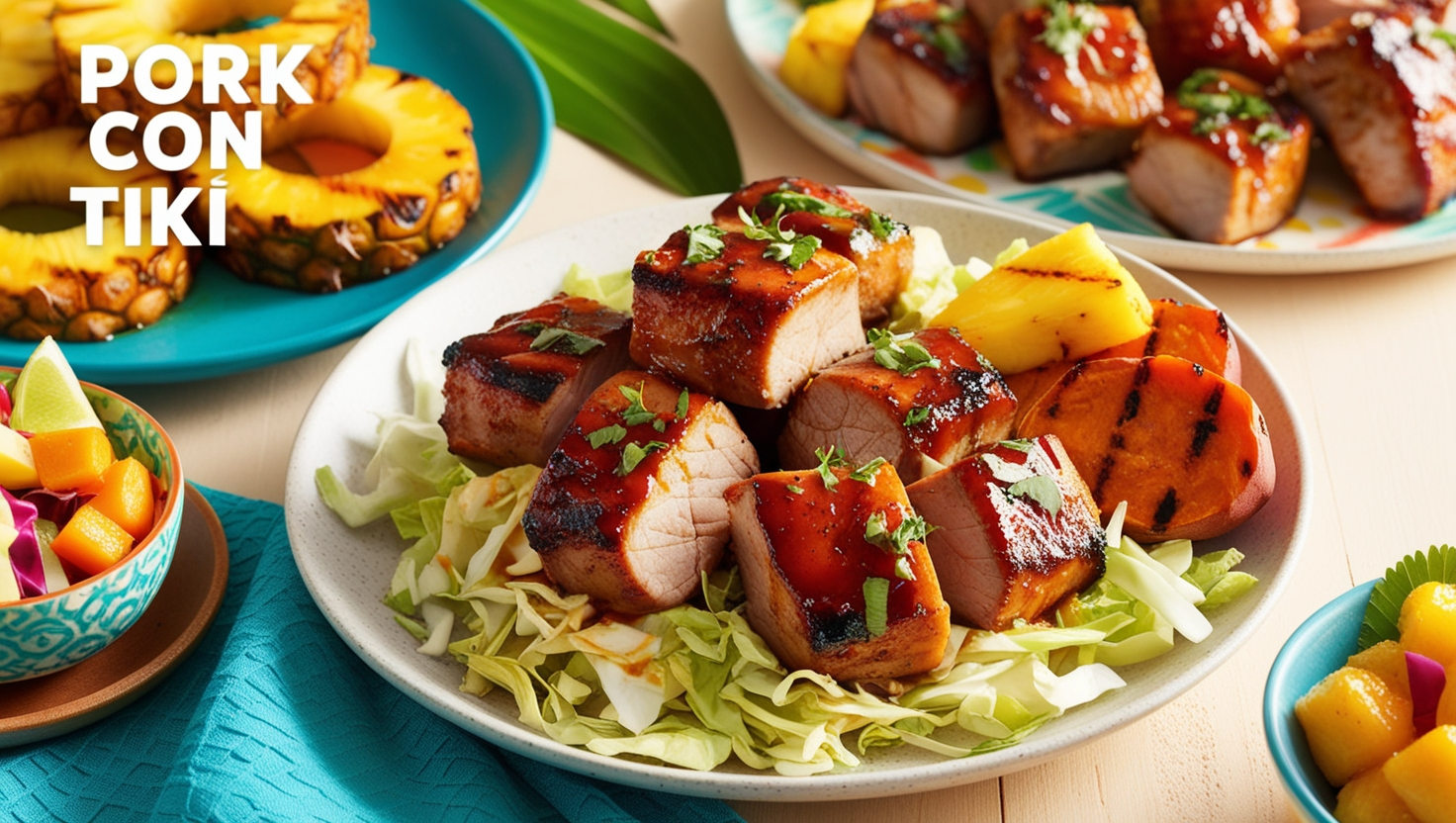 Delicious Pork Con Tiki Recipe with Pineapple and Coconut Milk for a Tasty Tropical Feast