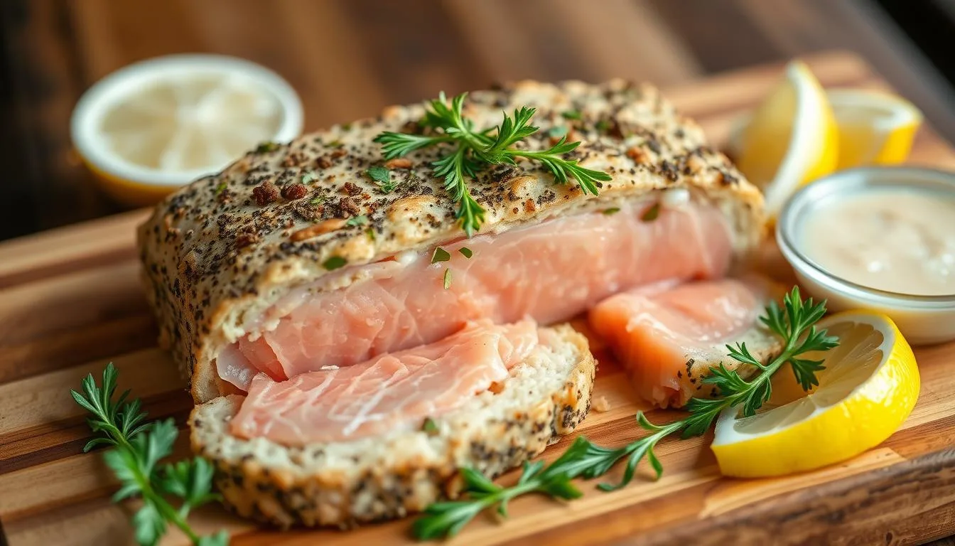 Delicious Old Fashioned Combo Tuna Salmon Loaf for Family Dinners