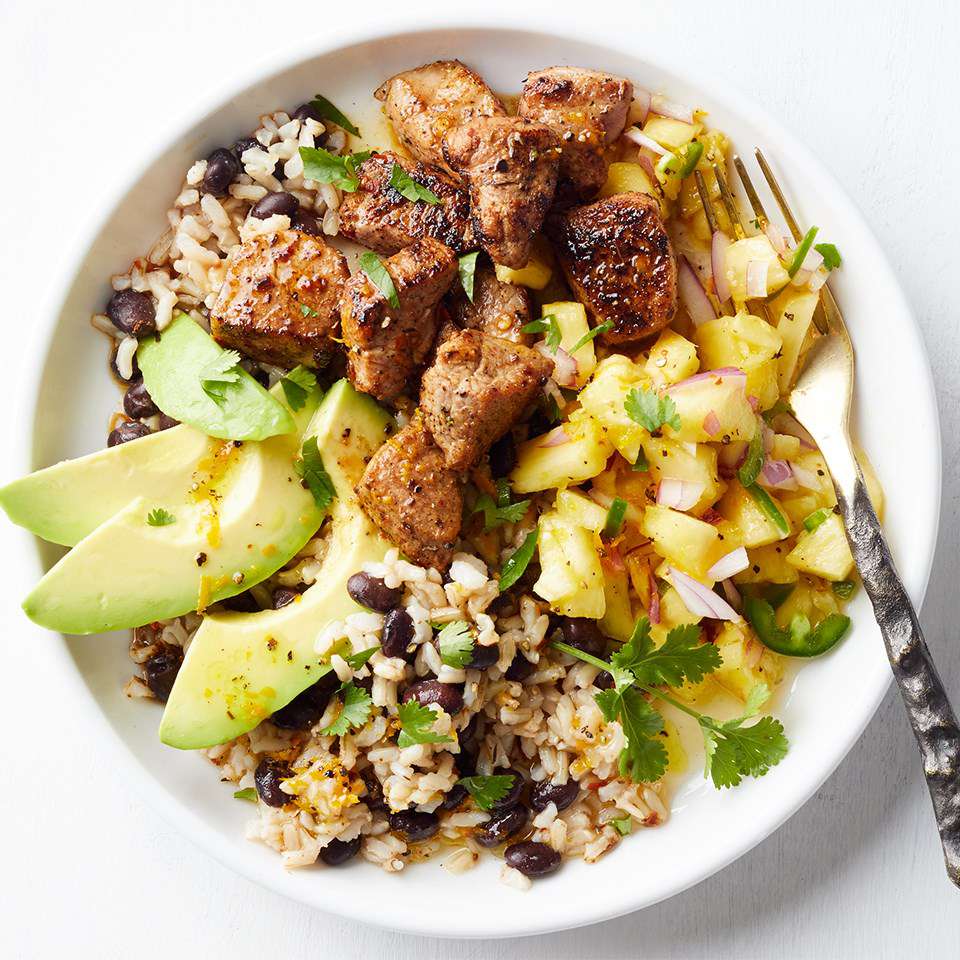 Healthy and Hearty Rice, Beans, and Pork: A Complete Meal Idea