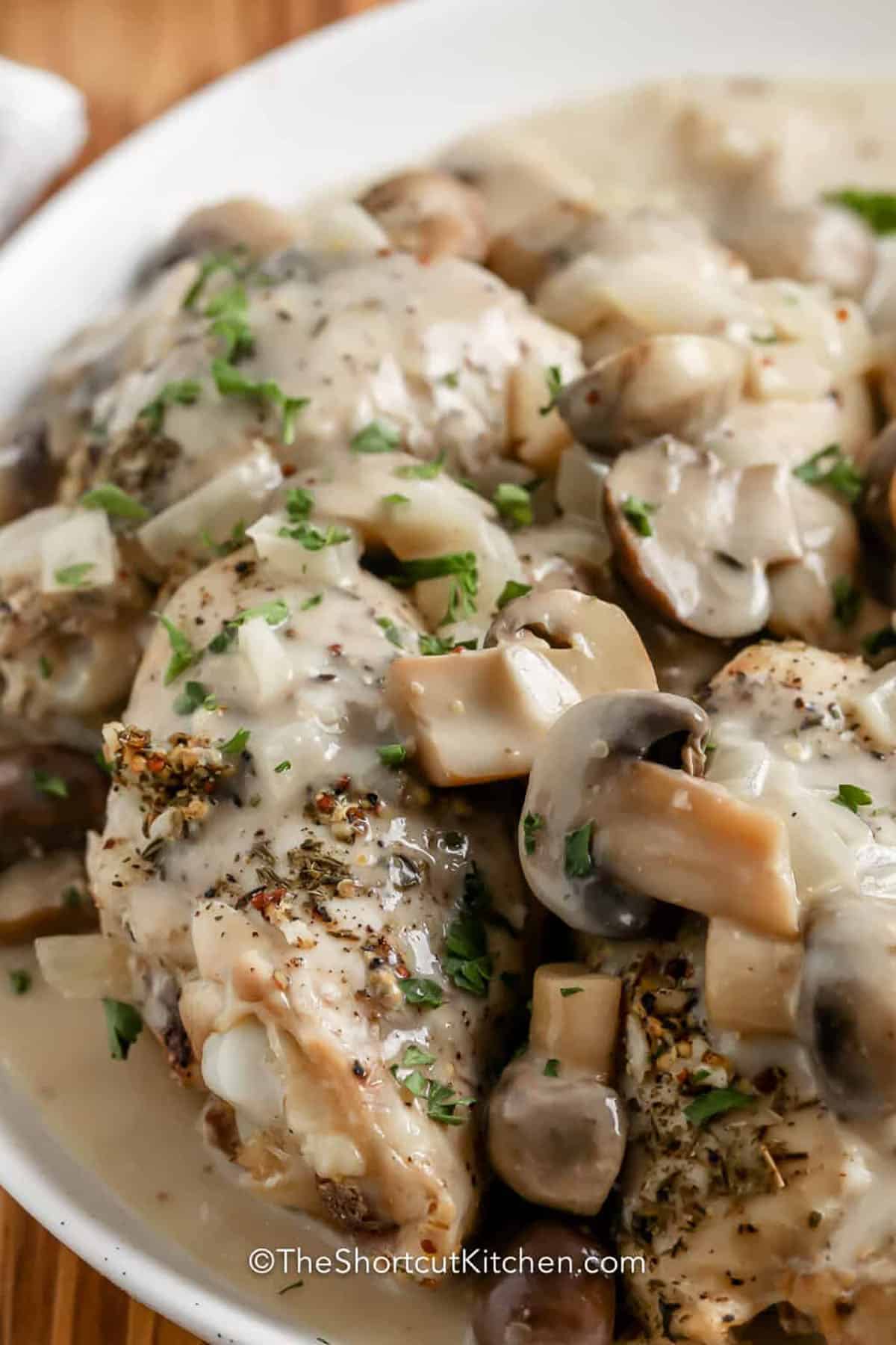 Savory Chicken Thighs and Mushroom Soup Recipe You'll Love