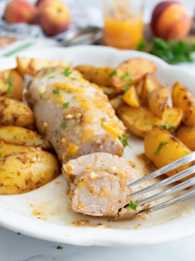 Savory Peach-Glazed Pork Tenderloin Recipe for BBQ Lovers