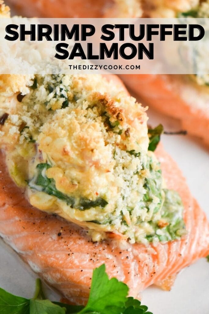 Delicious Stuffed Salmon and Shrimp Recipe with Cream Cheese Filling