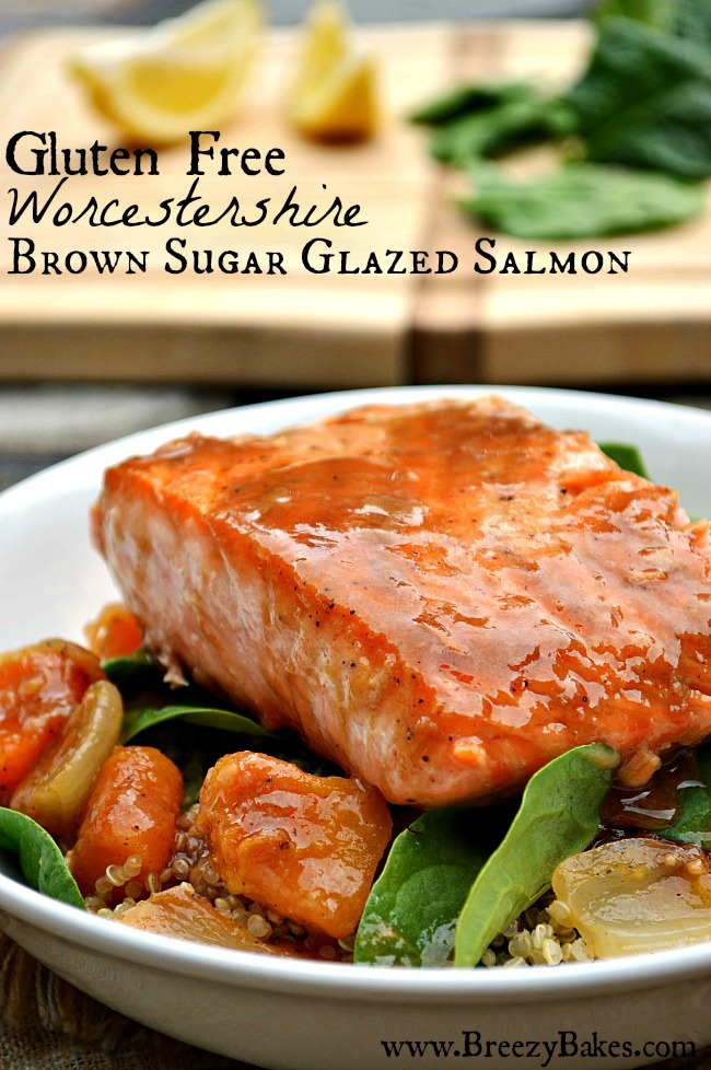 salmon and worcestershire sauce