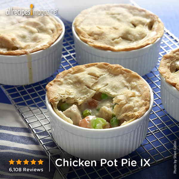 all recipes chicken pot pie ix