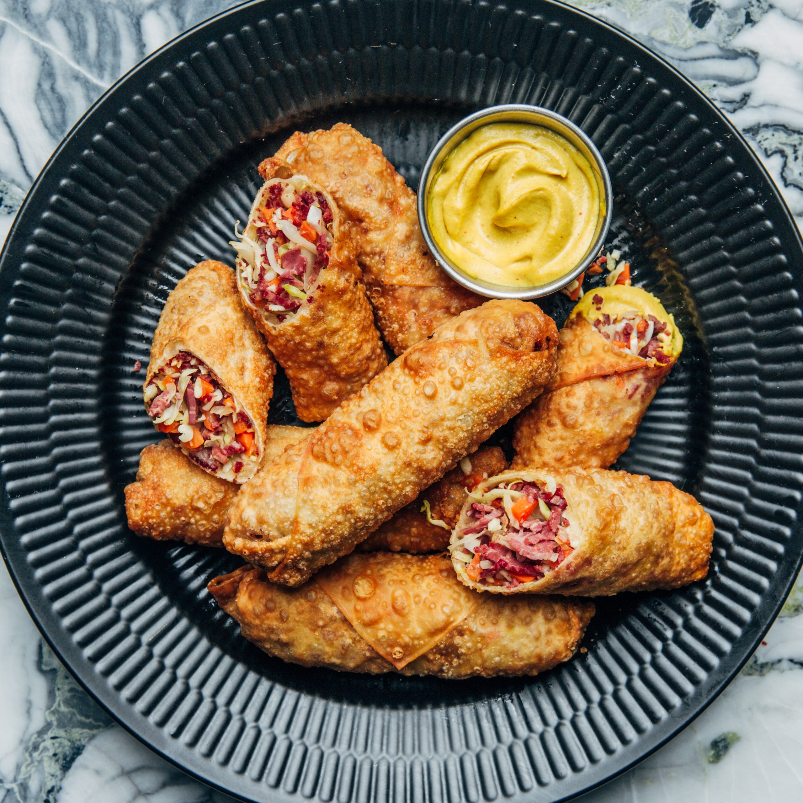 Easy Corned Beef and Cabbage Egg Rolls Recipe for Beginners