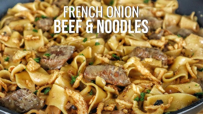 Classic French Onion Beef Noodle Soup Recipe for Cozy Nights