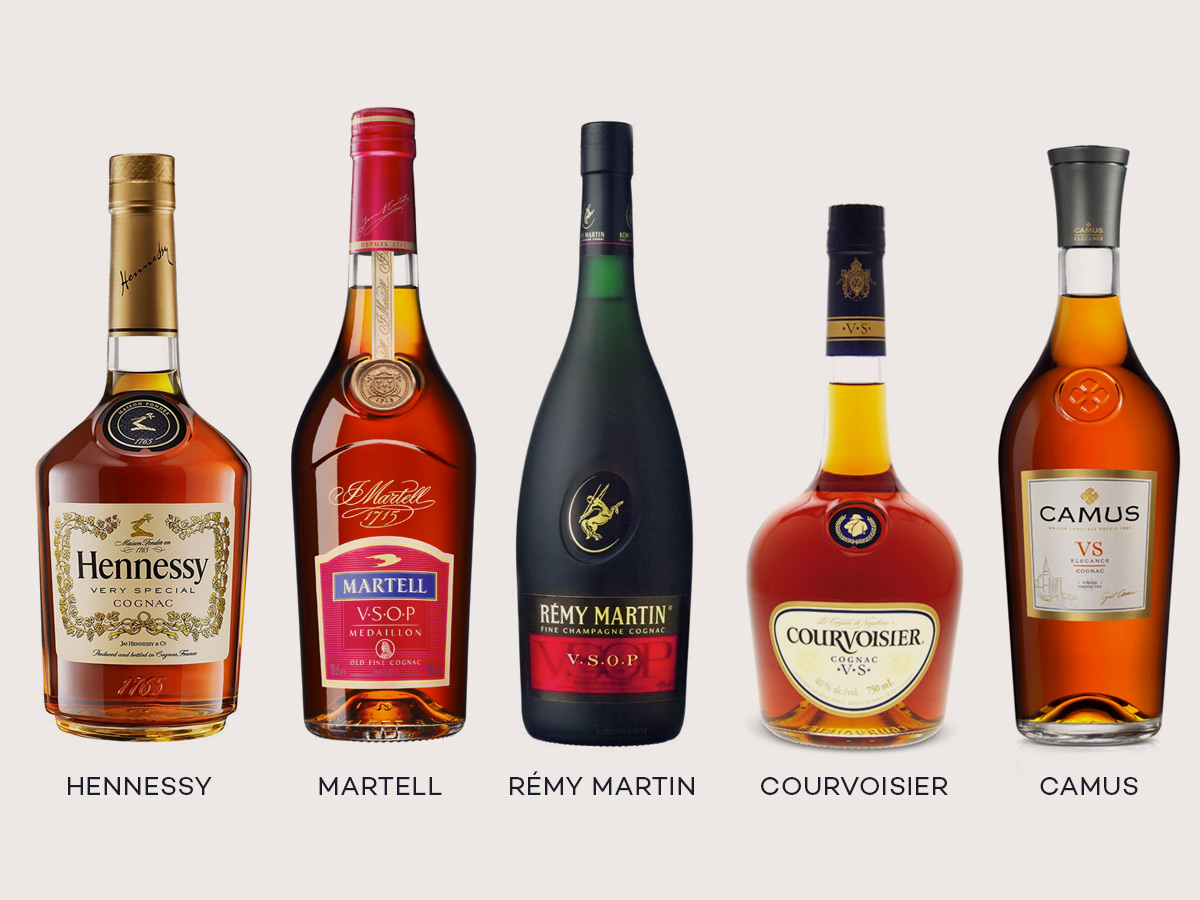 Top French Cognac Brands You Need to Know: Hennessy, Courvoisier & More