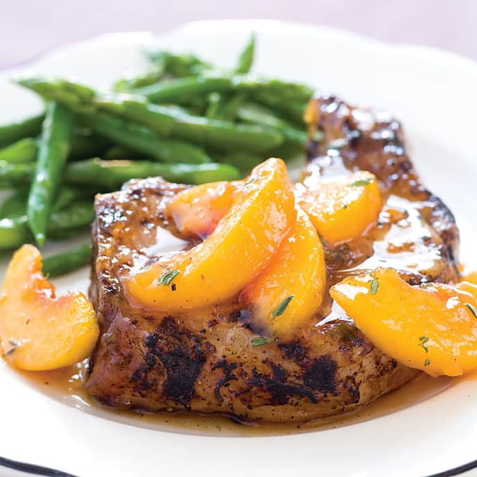 Easy Peach Glazed Pork Chops with Herbs: A Tasty Weeknight Meal