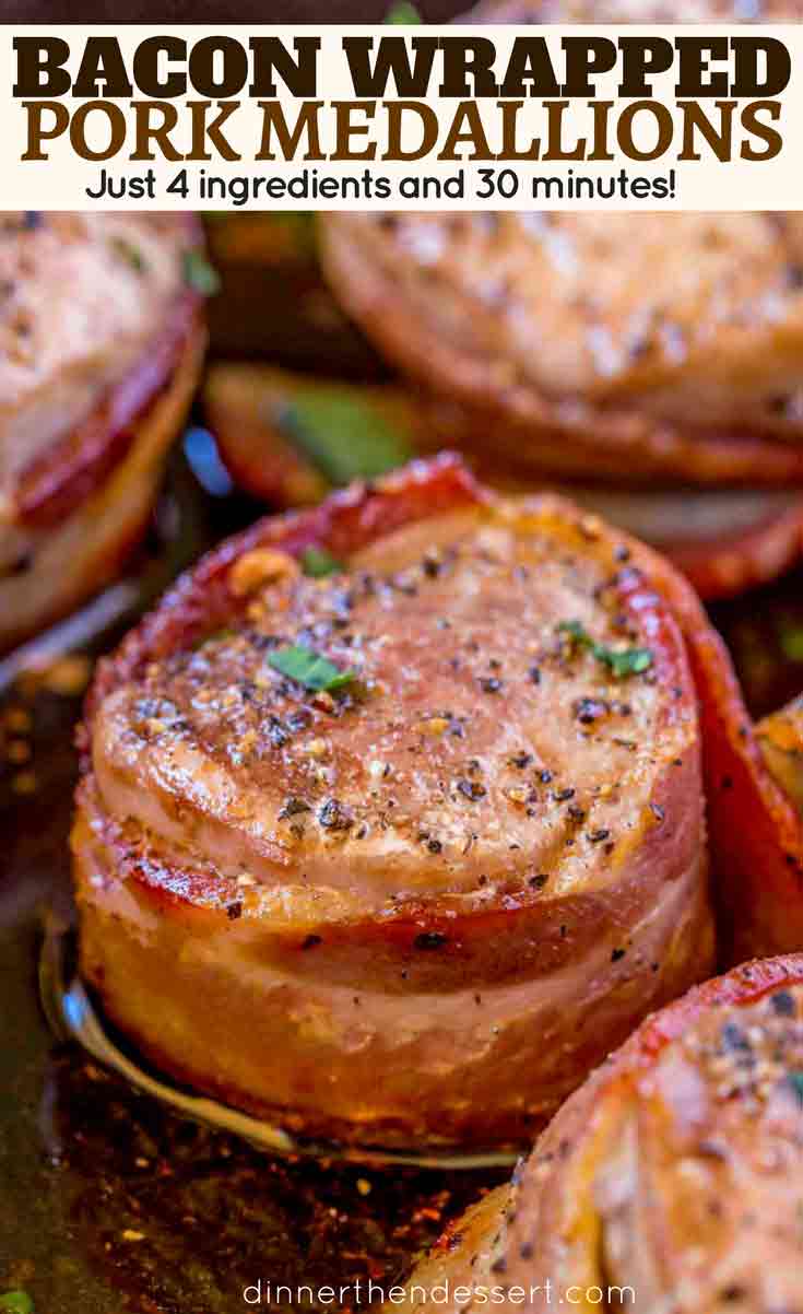 Bacon Wrapped Pork Tenderloin Medallions Recipe: A Flavorful Dinner Idea