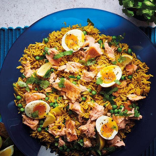 Delicious Salmon Kedgeree Recipe: A Quick and Easy Breakfast Delight