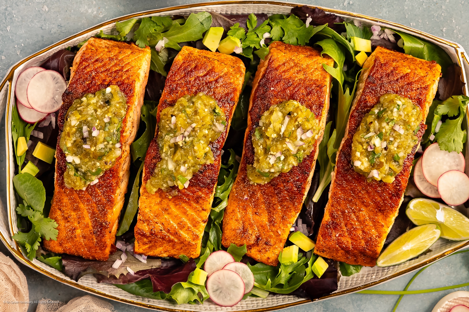 Crispy Skin Salmon with Salsa Verde Recipe: Easy, Flavorful, and Healthy