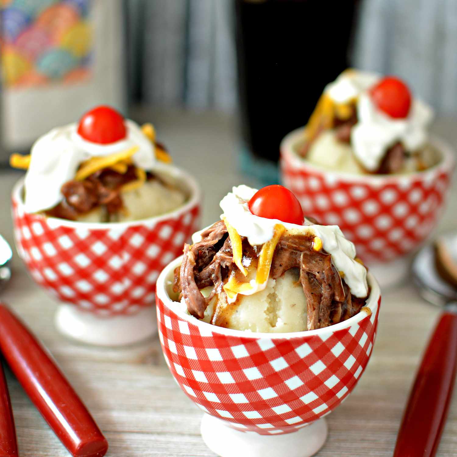 hot beef sundae