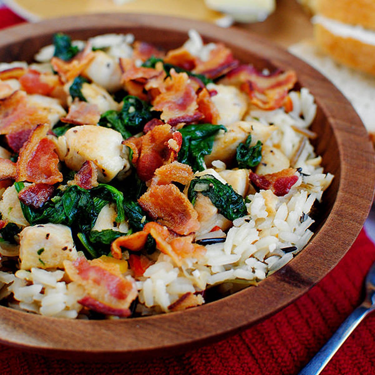 Delicious Chicken and Bacon Rice Recipe for a Balanced Meal