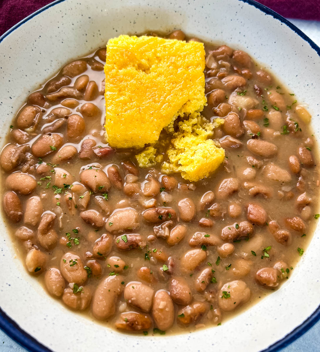 Pinto Beans and Pork: Classic Southern Stew with Cornbread