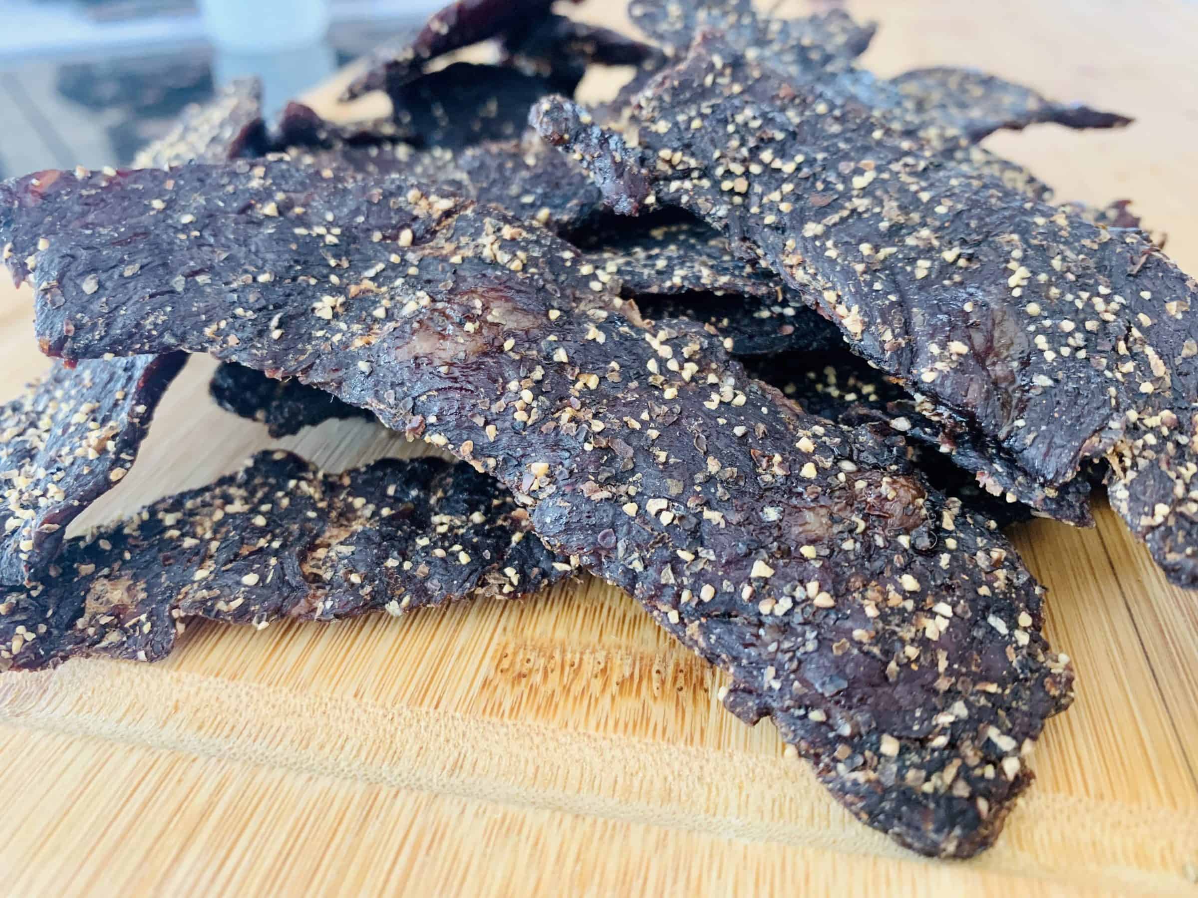 Peppered Beef Jerky Recipe: A Delicious, Smoky Snack with Bold Flavor