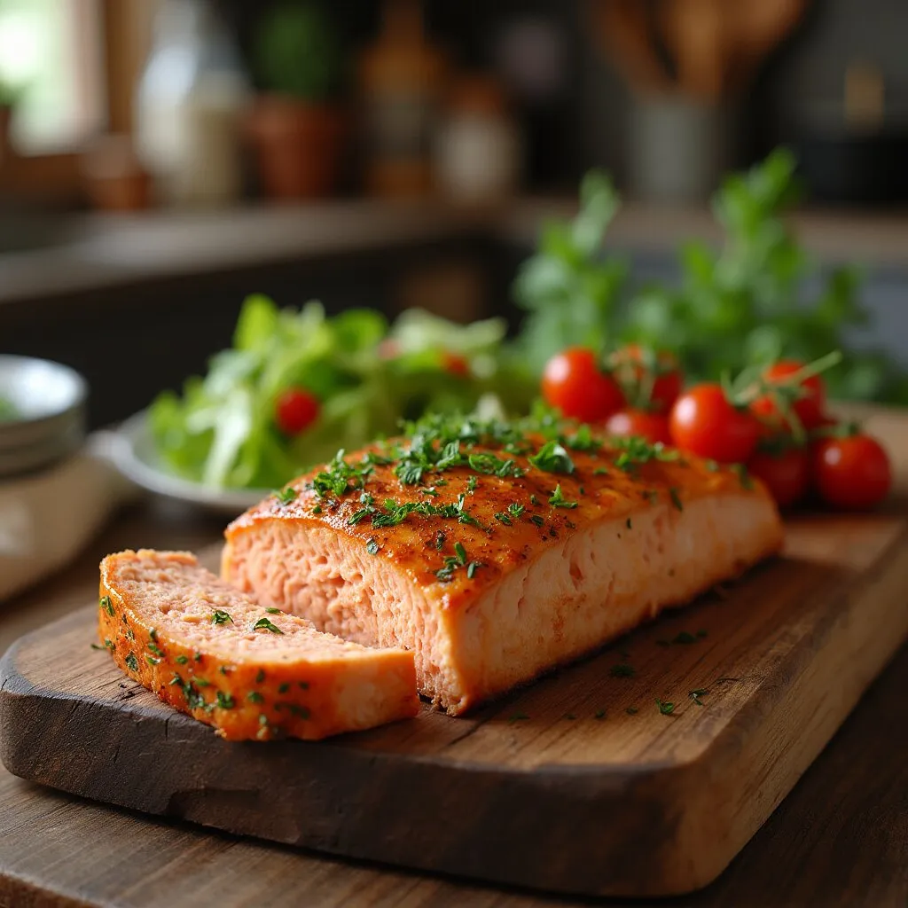 Easy Old-Fashioned Salmon and Rice Loaf: A Timeless Recipe