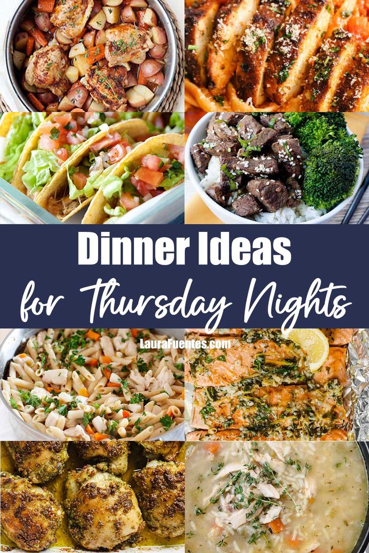 thursday night supper ideas