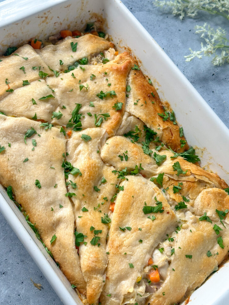 How to Make Chicken Pot Pie Using Crescent Rolls in 30 Minutes